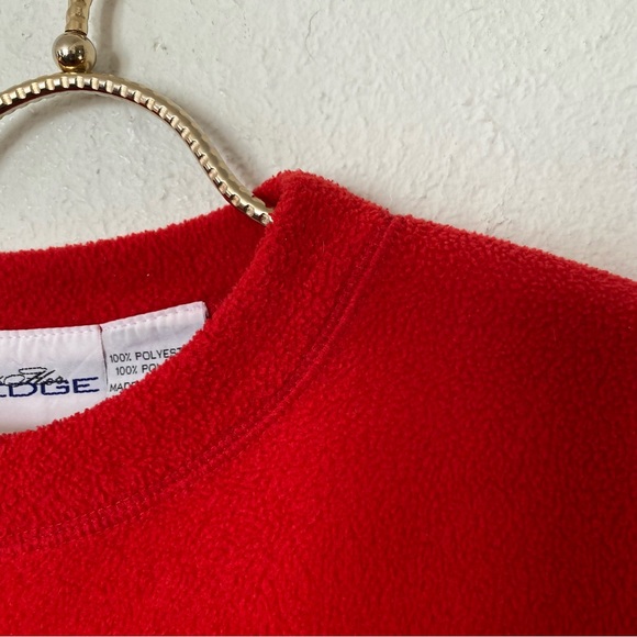 Vintage 90s Nebraska Cornhuskers Fleece Pullover Long Sleeve Medium - Picture 3 of 13